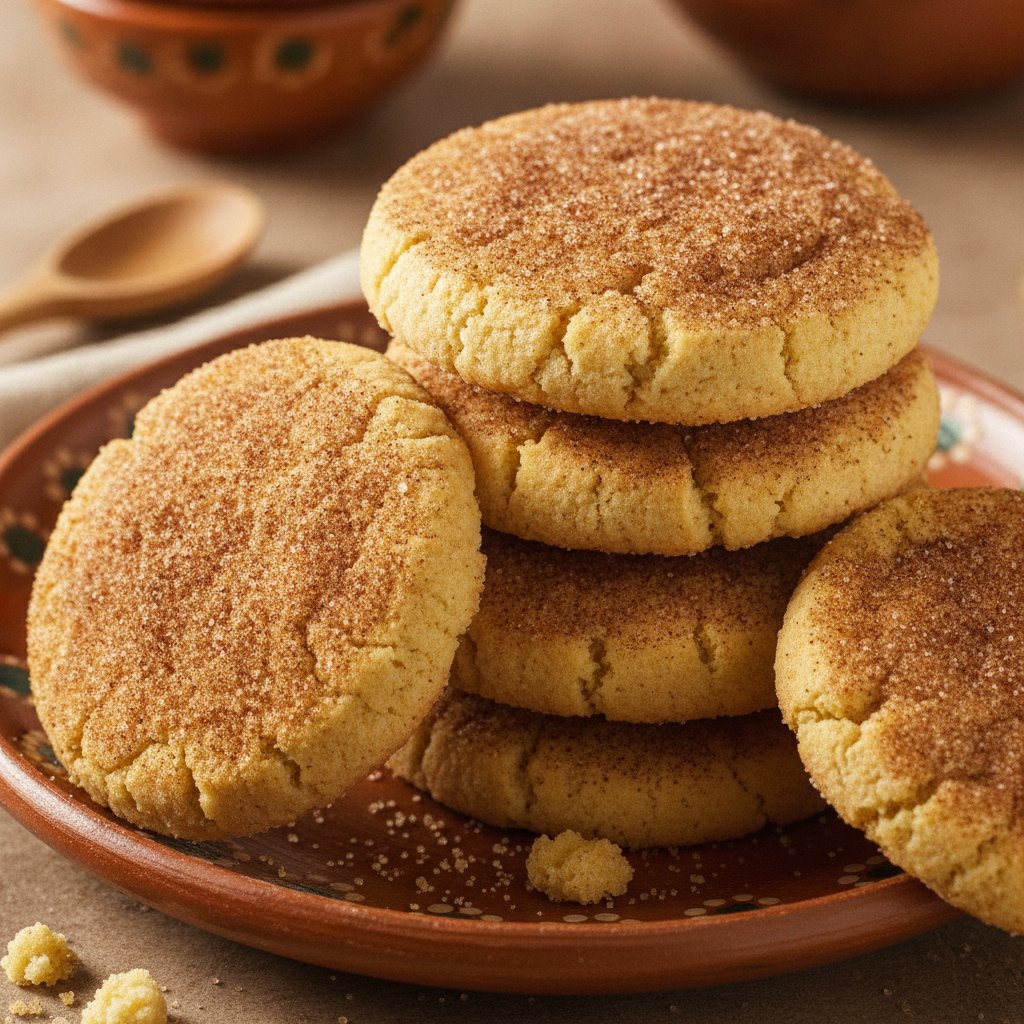 Corn Flour Sugar Cookies