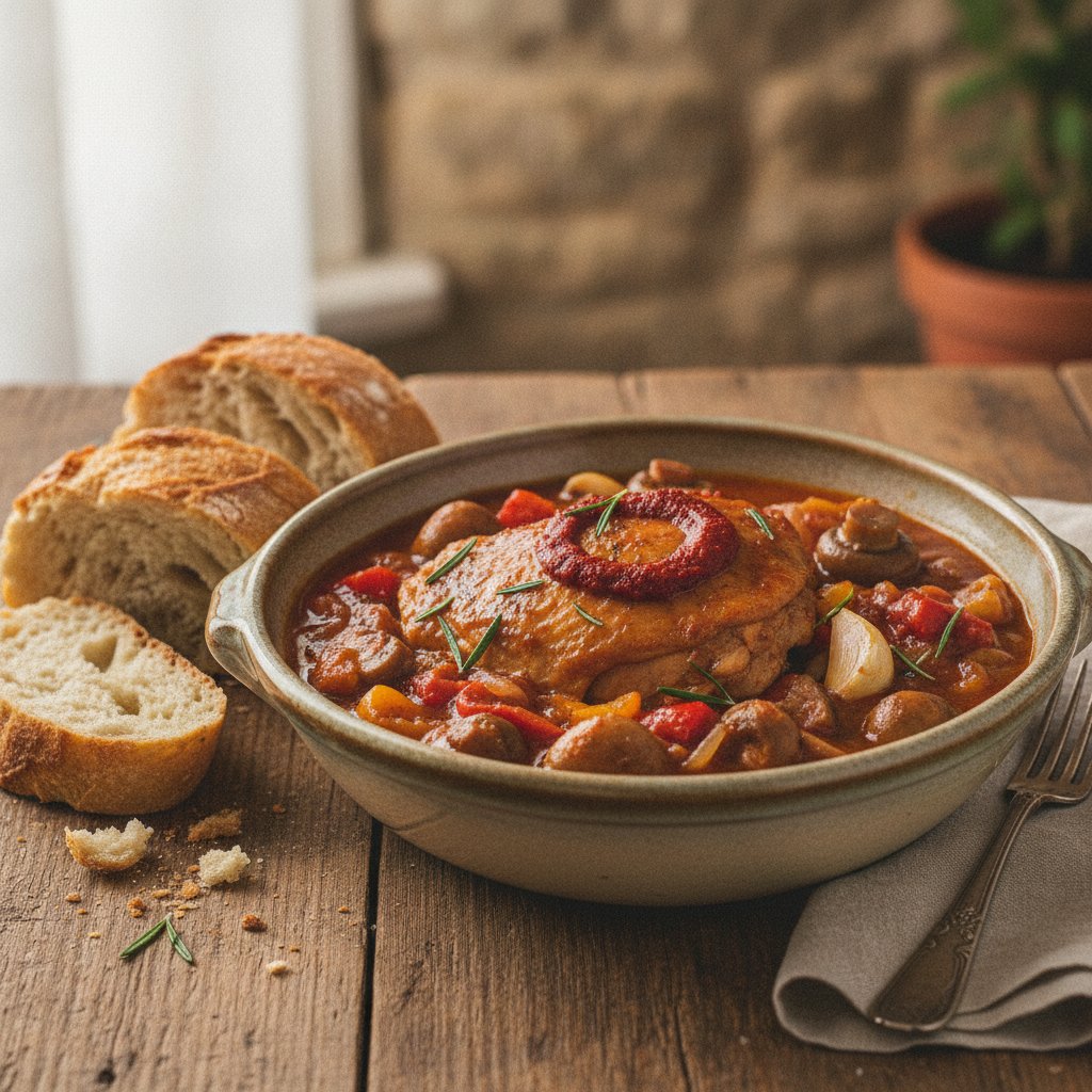 Hunter Style Chicken Stew