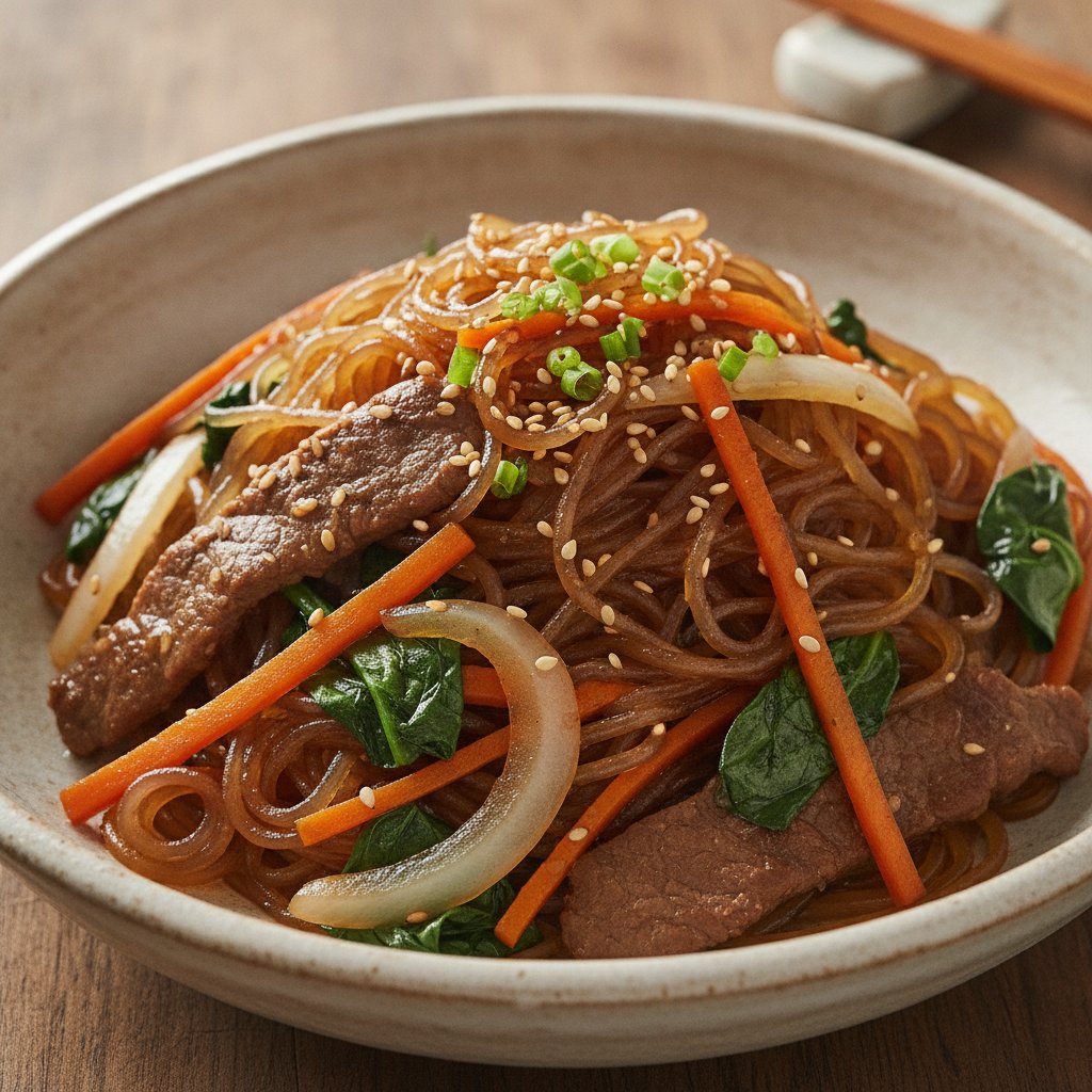 Stir Fried Glass Noodles (Gluten-Free)