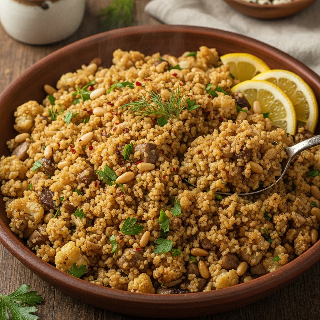 Turkish Rice Pilaf (Keto)
