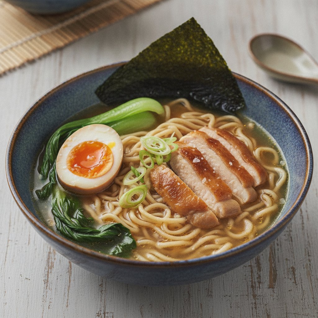Salted Broth Noodle Bowl