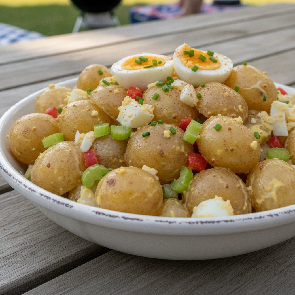 Classic American Potato Salad (No-Chop)