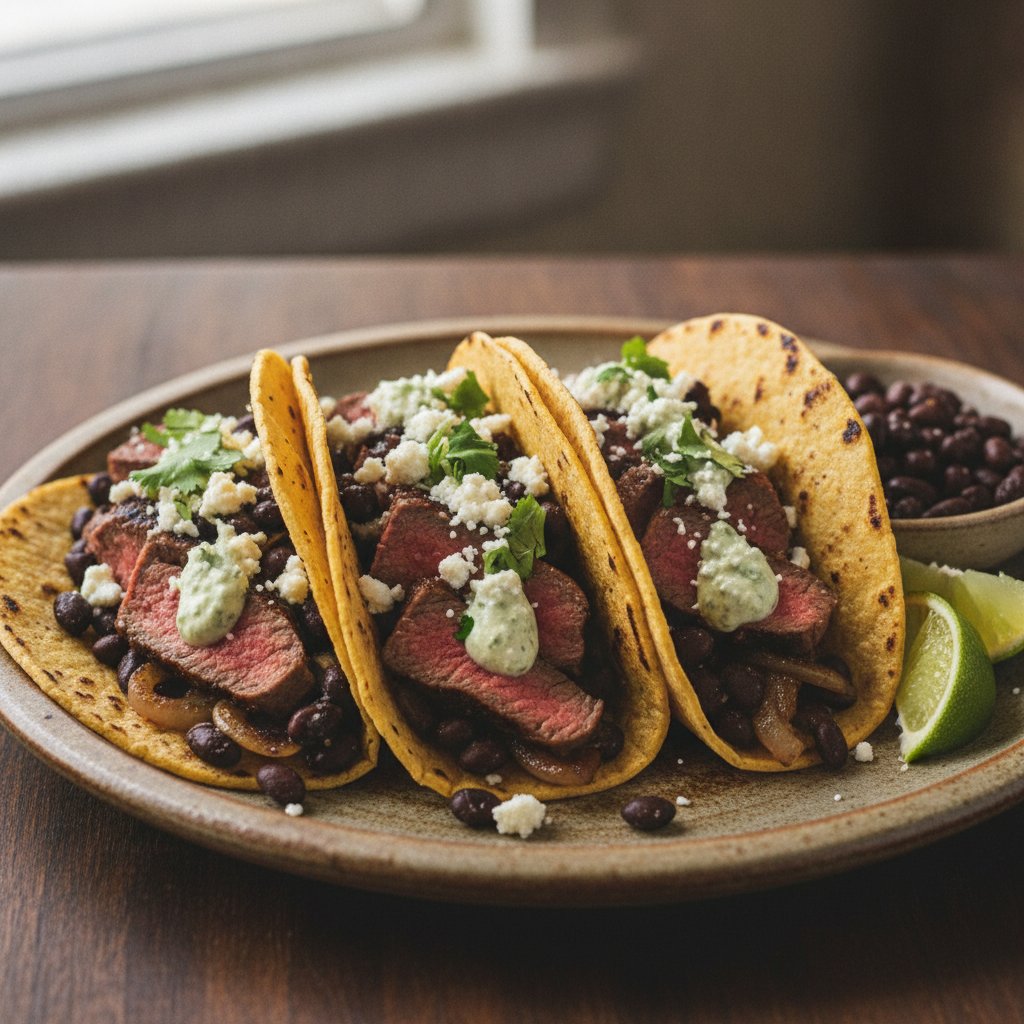 Grilled Steak Tacos (High-Protein)