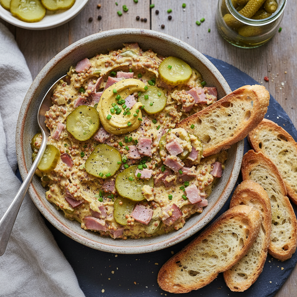 Ham Pickle Dijon Smash Tub