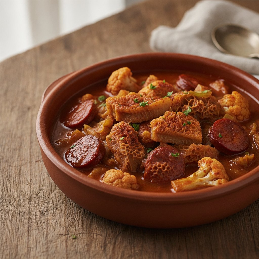 Spanish Beef Tripe Stew (Keto)