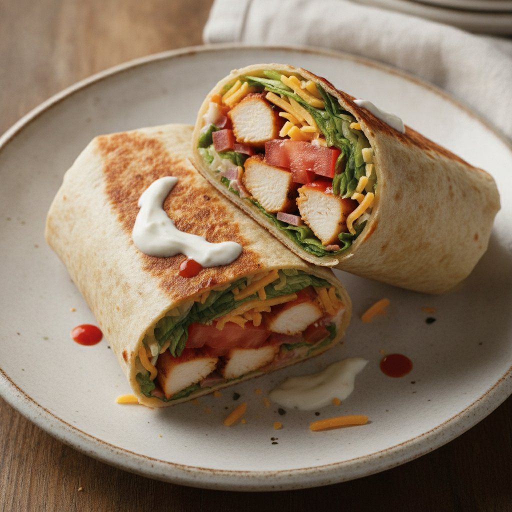 Buffalo Chicken Ranch Wrap