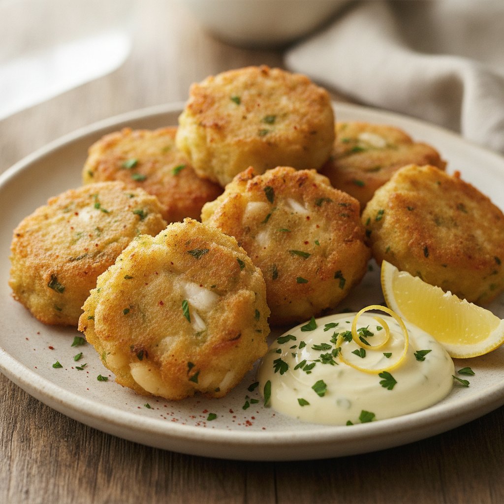 Fried Cod Fritters (High-Protein)