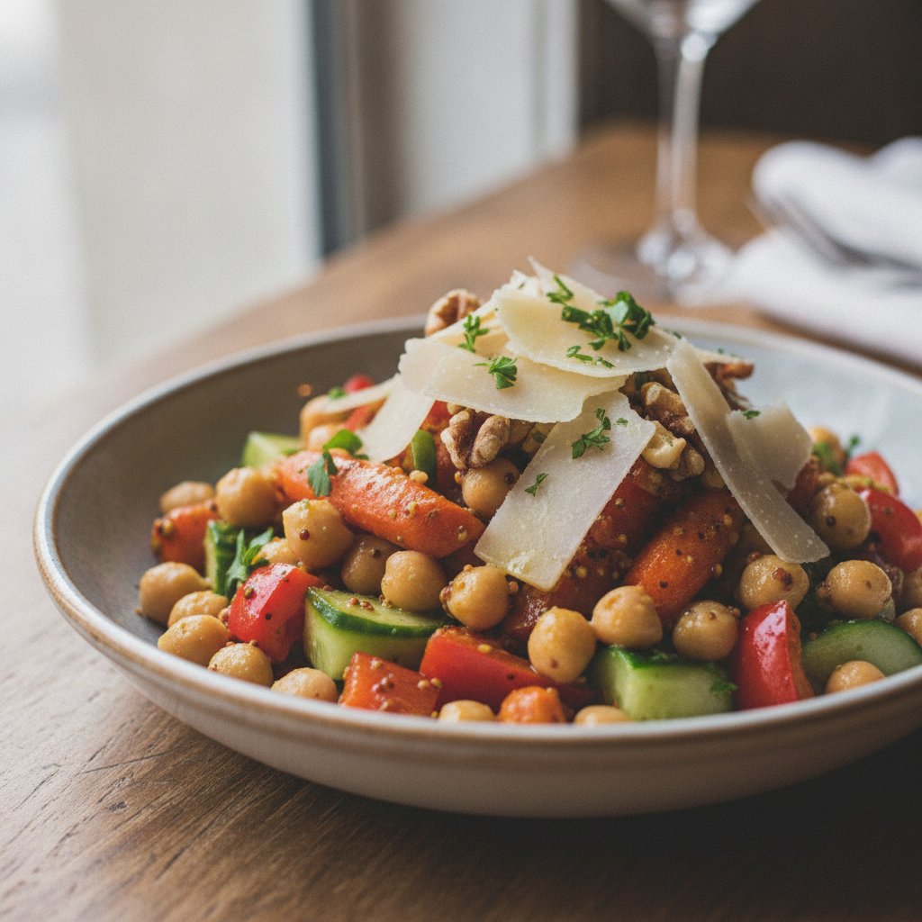 Chickpea and Vegetable Salad