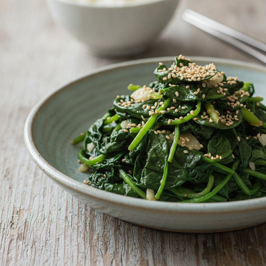 Stir-Fried Spinach