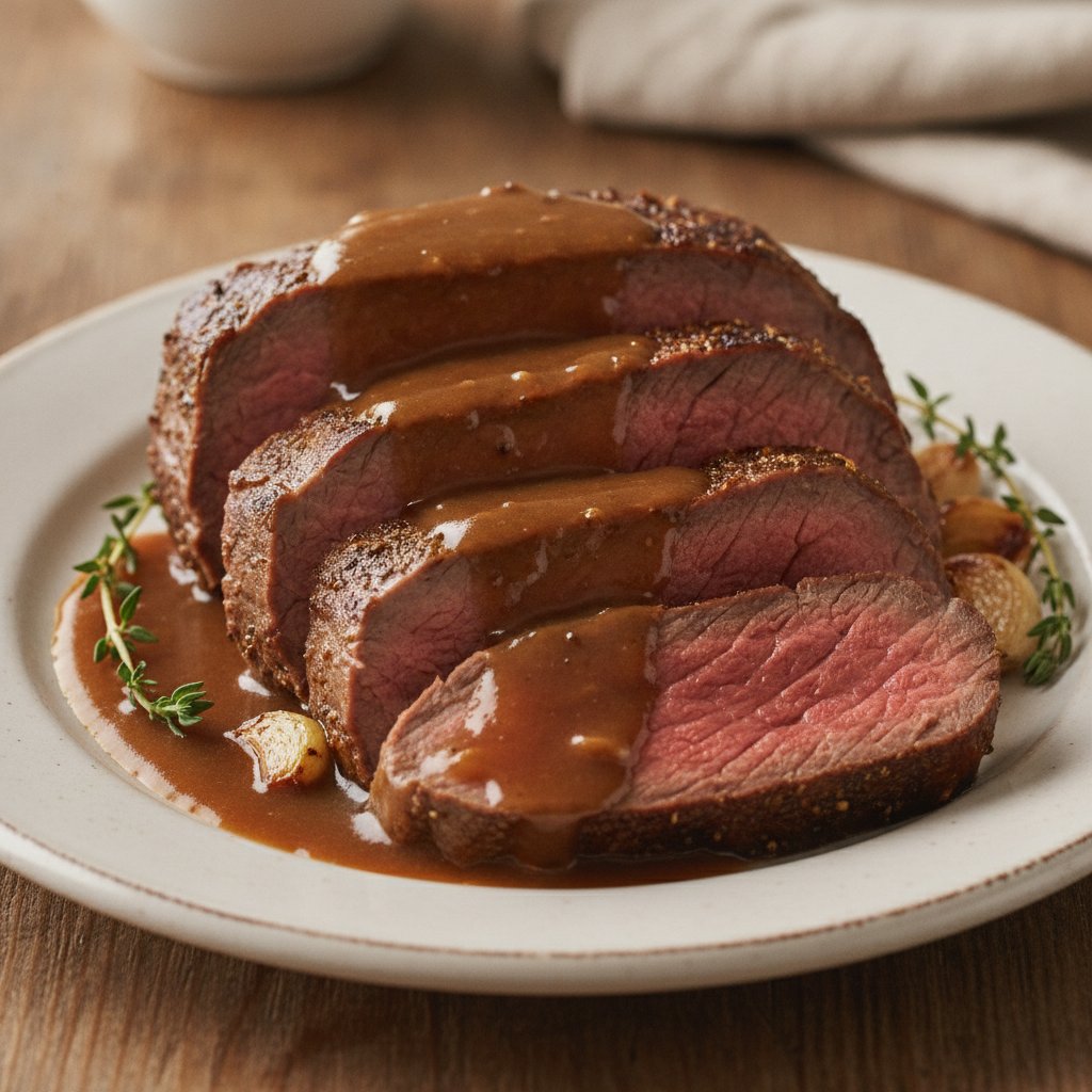 Roast Beef with Gravy