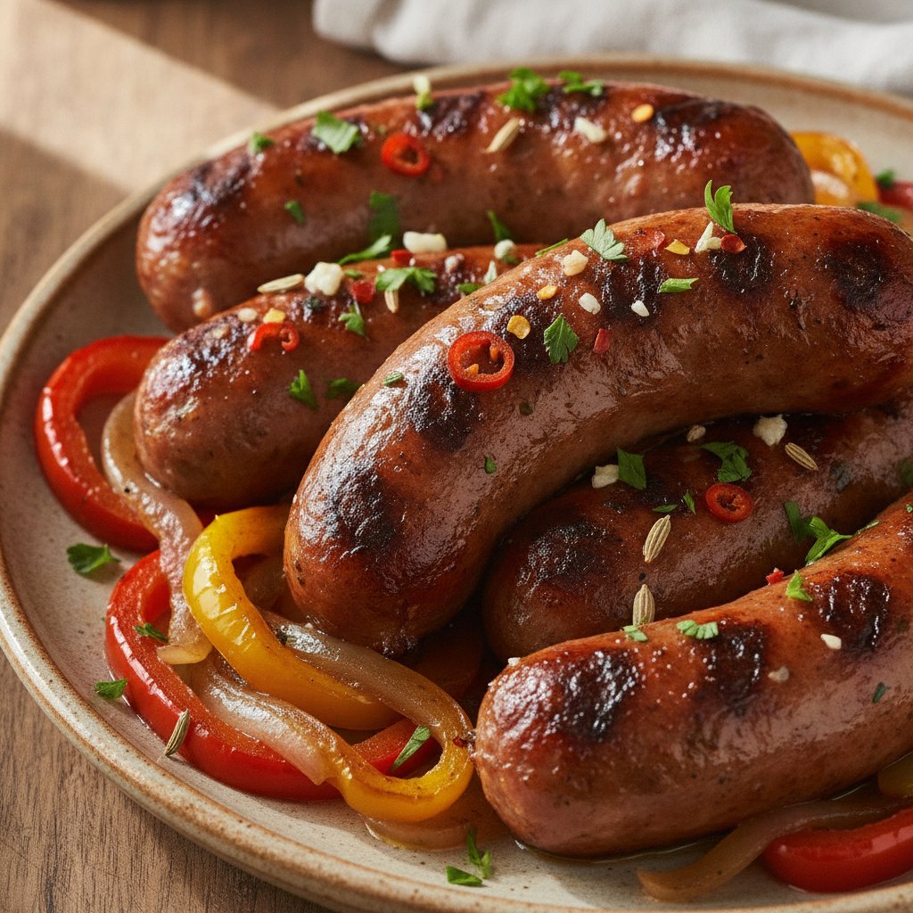 Grilled Sausage Links (No-Chop)