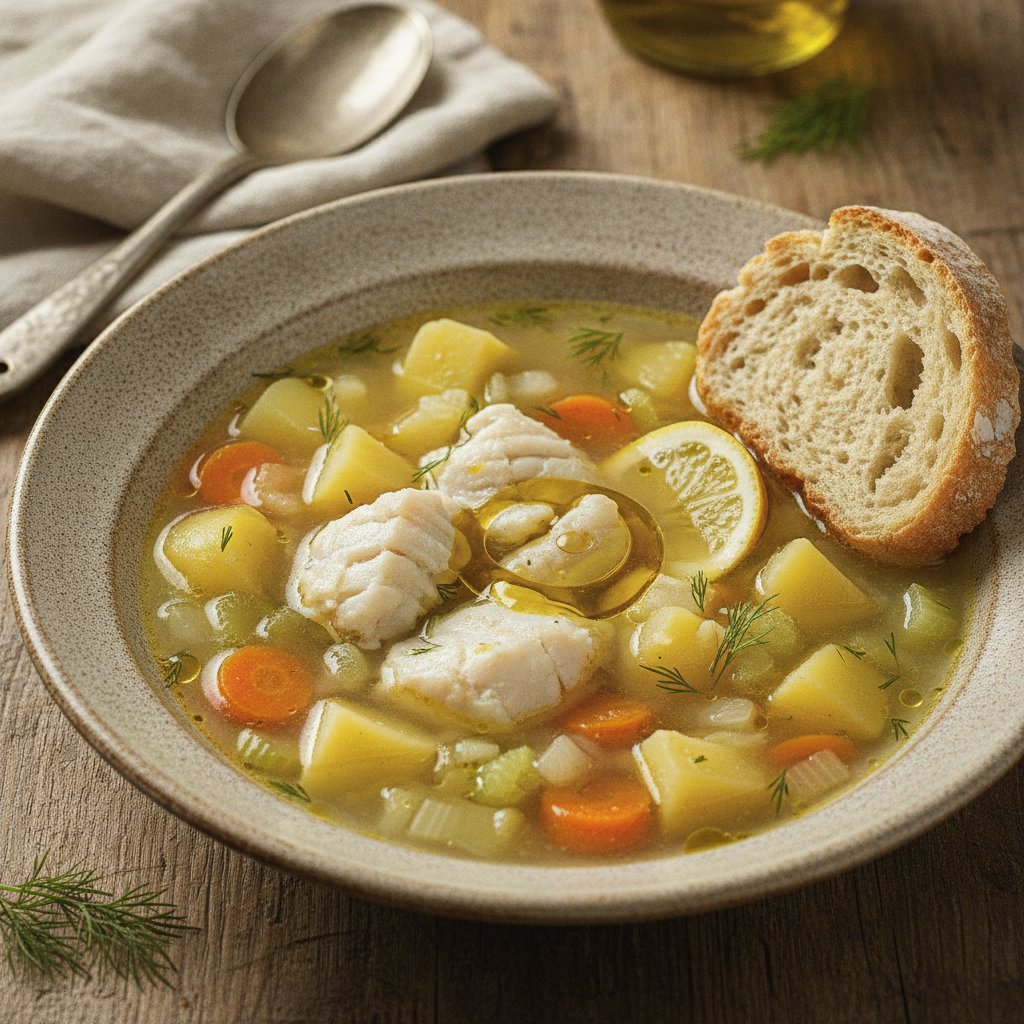 Cod Soup With Potatoes
