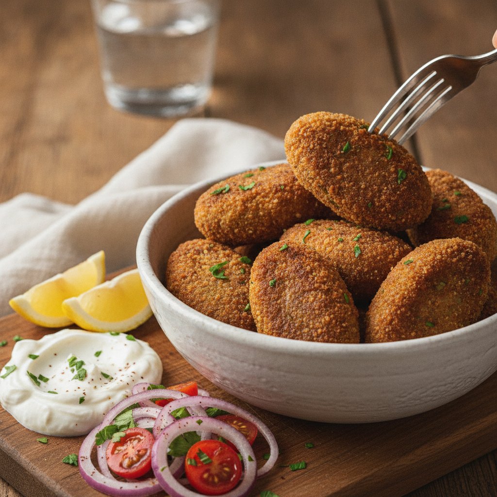 Deep-Fried Spiced Beef Patties