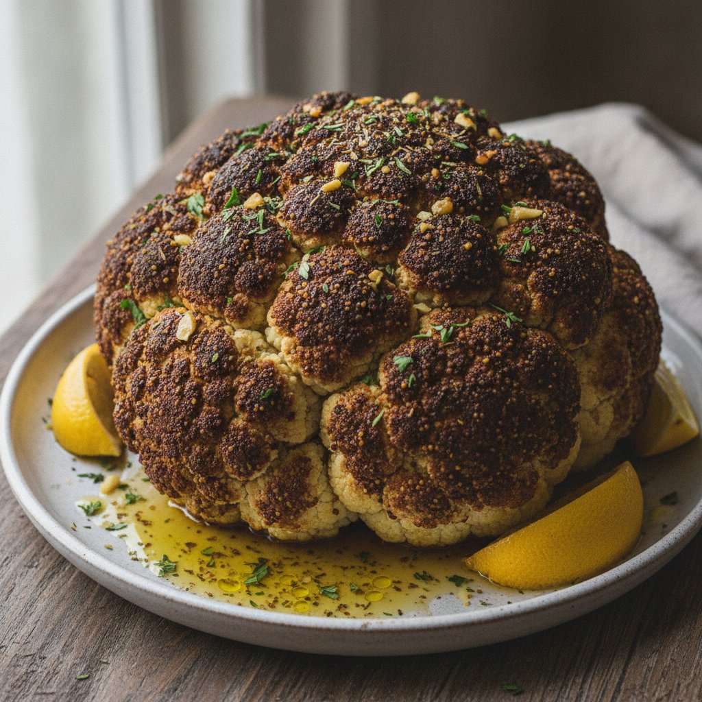 French Roast Cauliflower with Spices