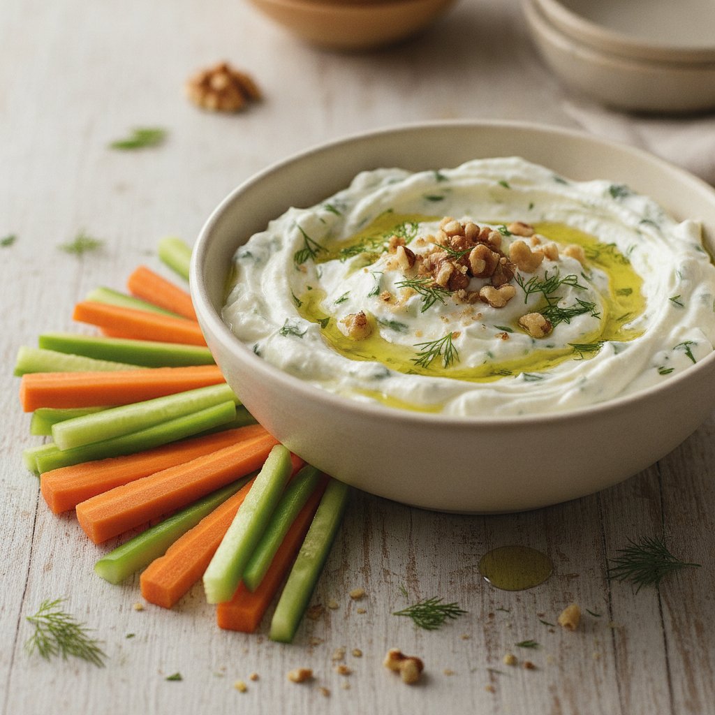 Yogurt and Cucumber Dip (Keto)