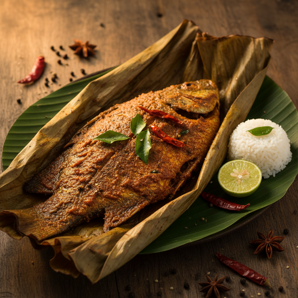 Fish Pollichathu