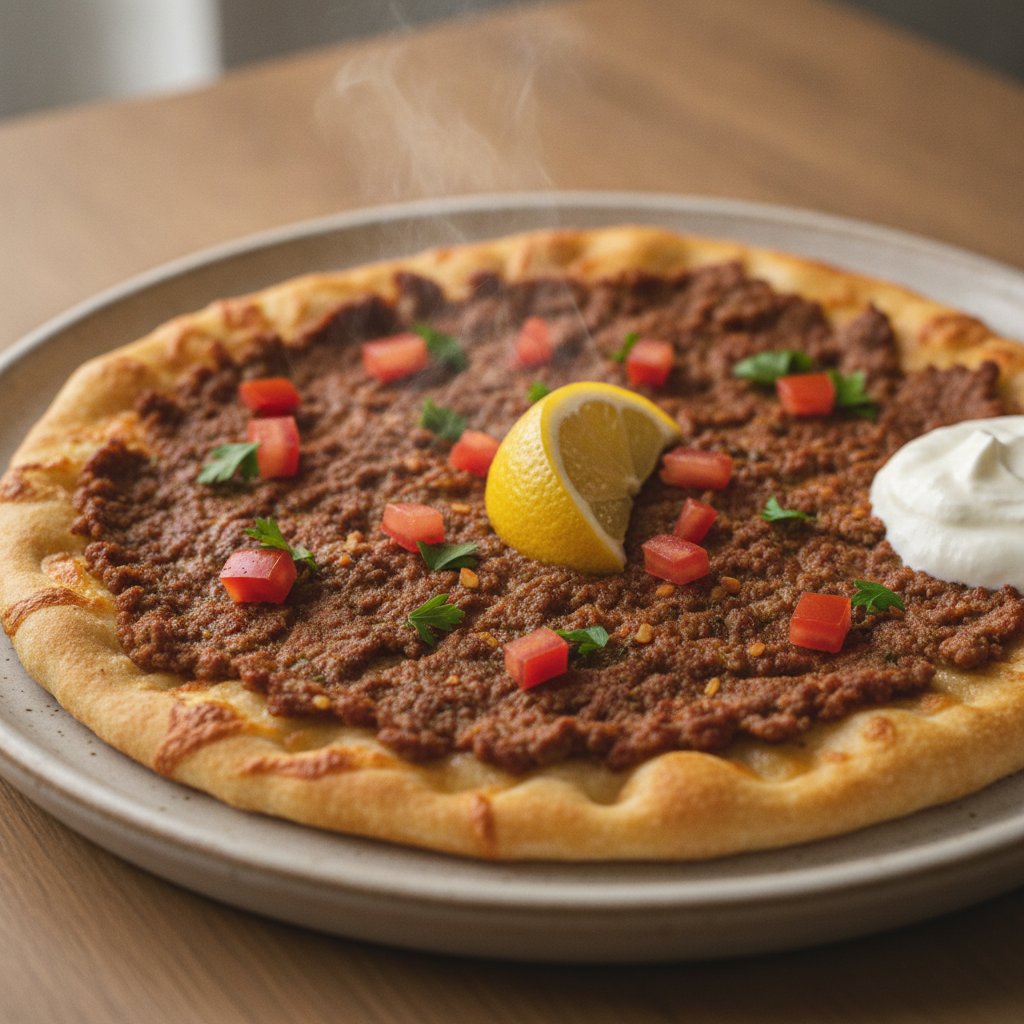 Turkish Meat Flatbread (Keto)