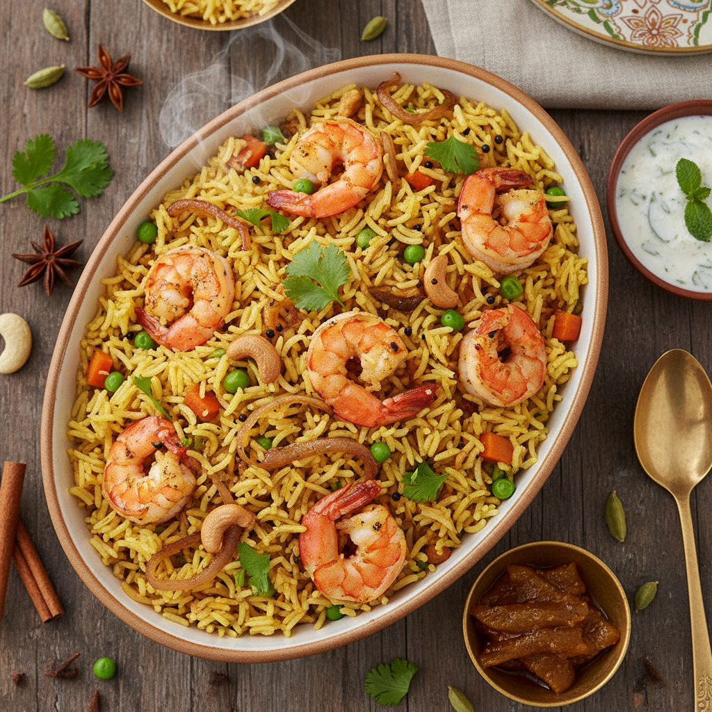 Shrimp Pulao Bowl
