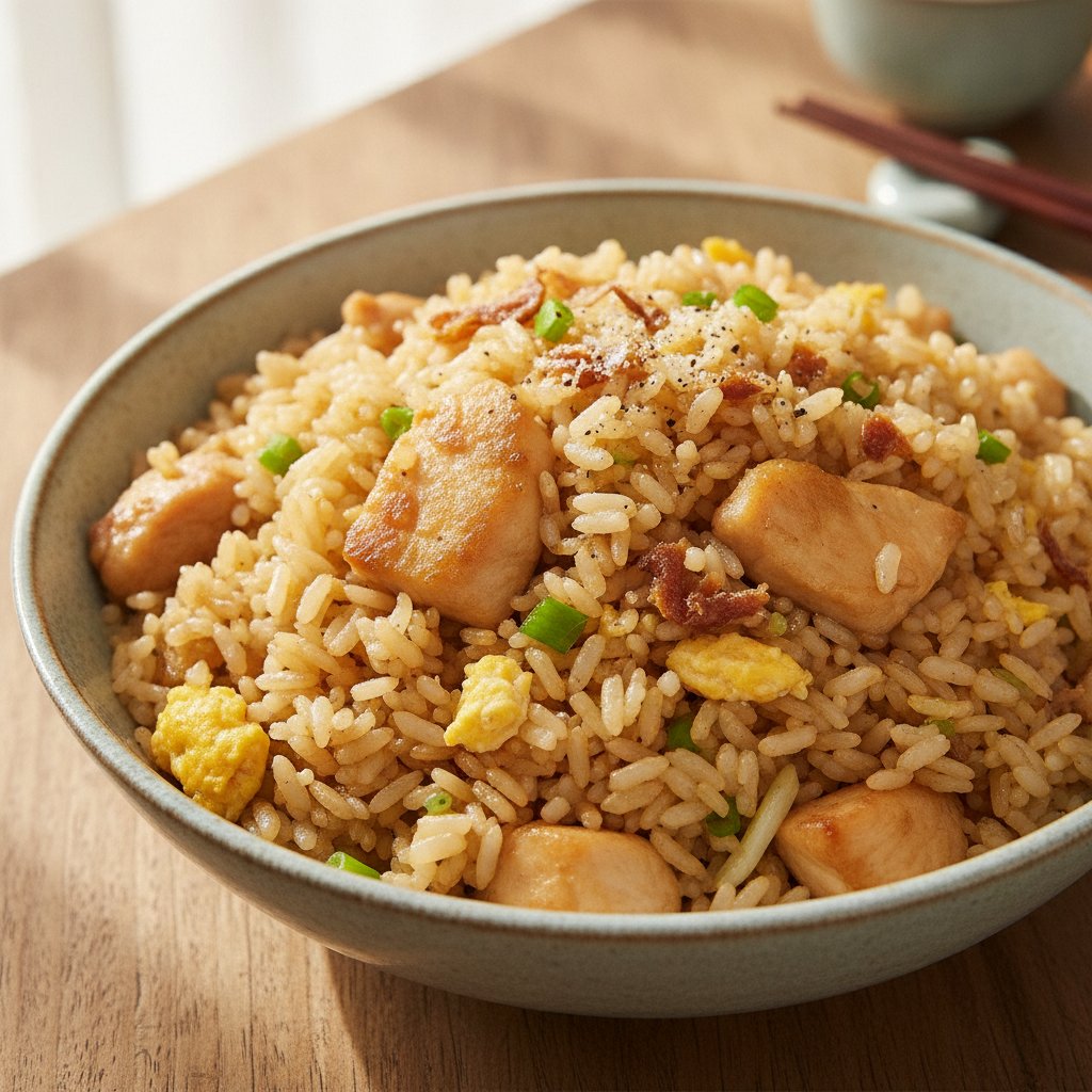 Salted Fish Chicken Fried Rice (High-Protein)