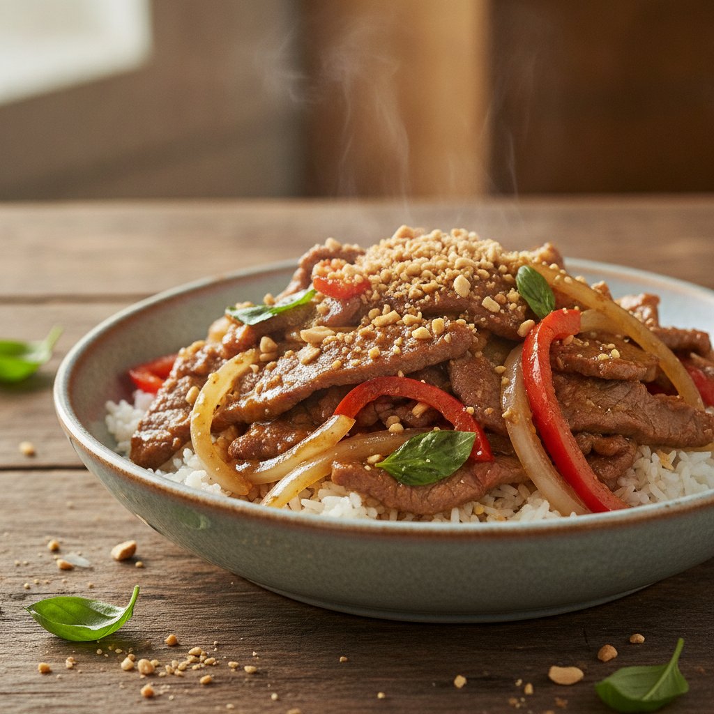 Lemongrass Beef Stir Fry