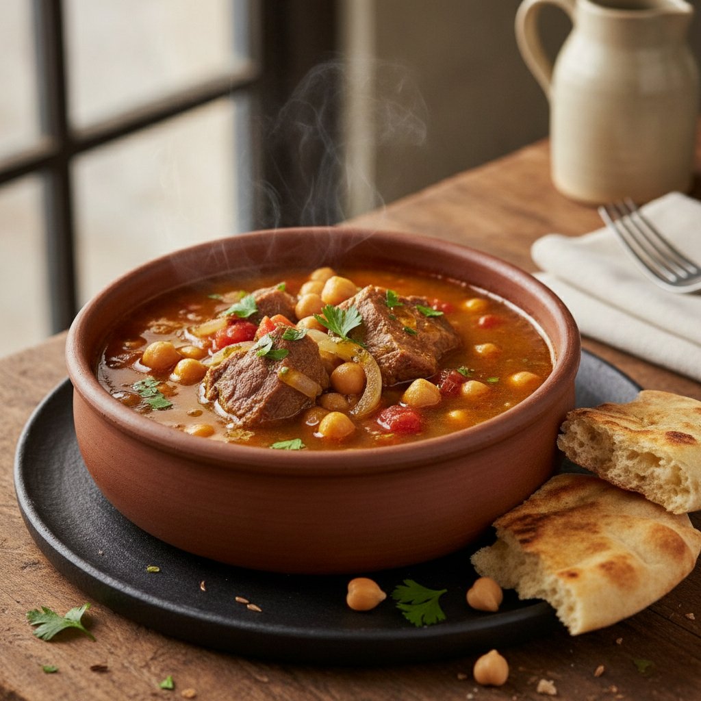 Lamb and Chickpea Soup