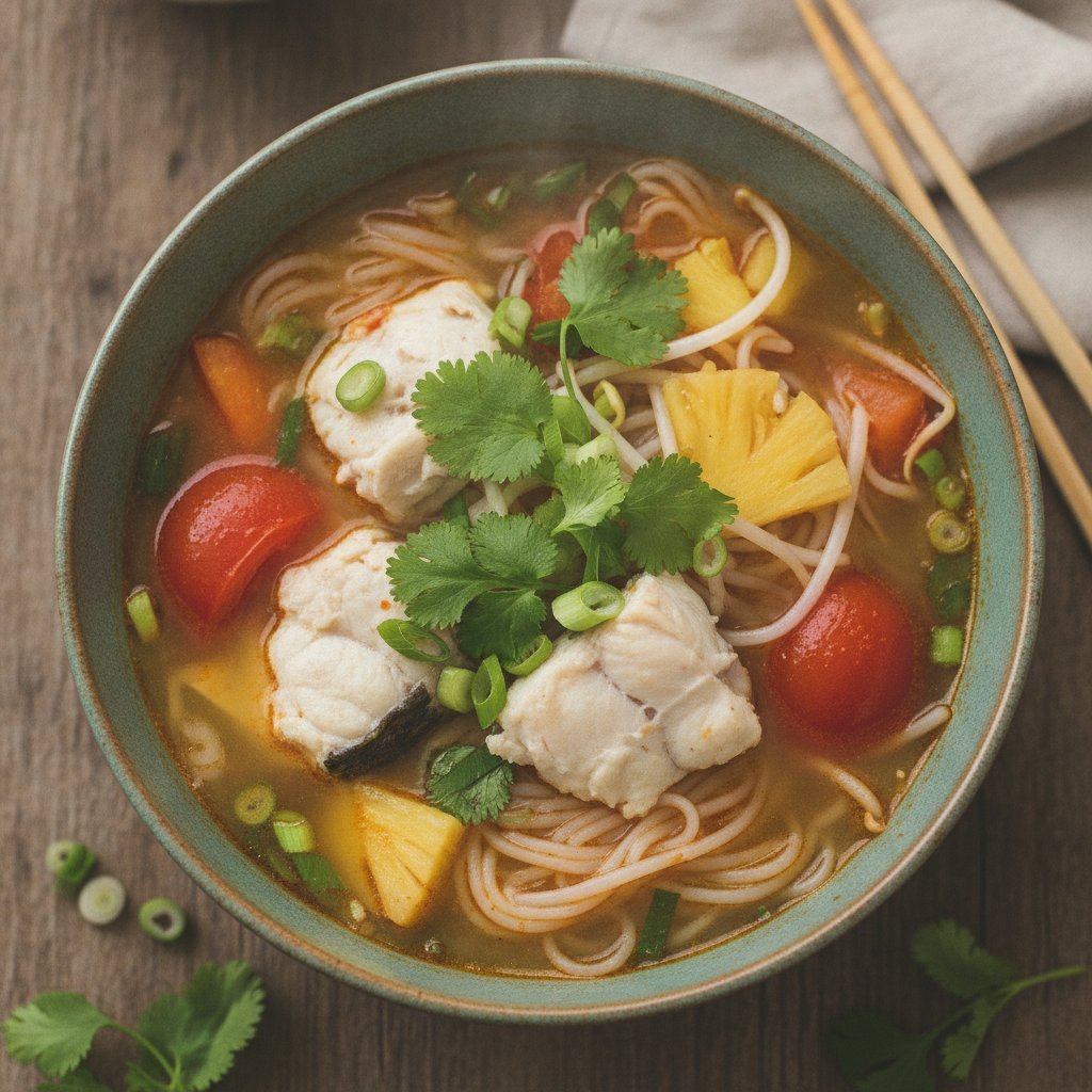Sour Fish Soup (Gluten-Free)