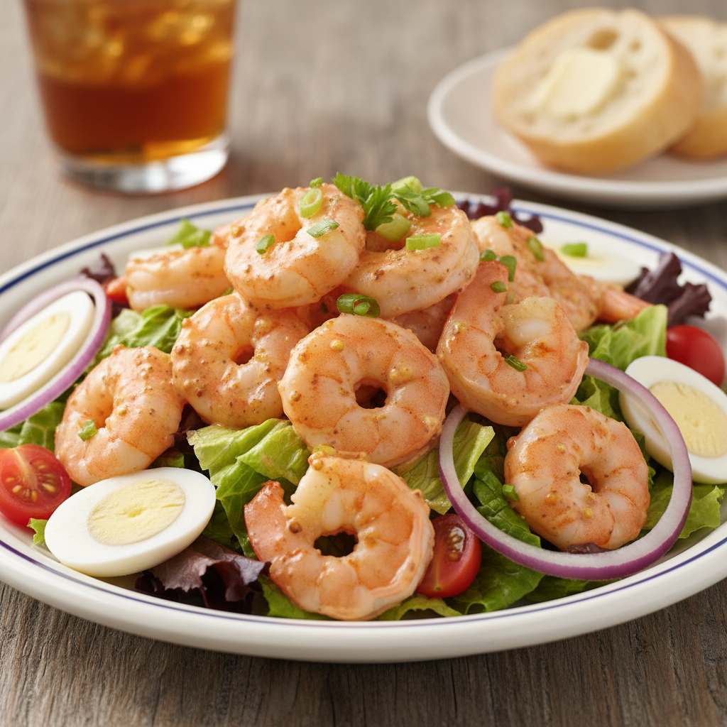 New Orleans Shrimp Remoulade Salad Plate