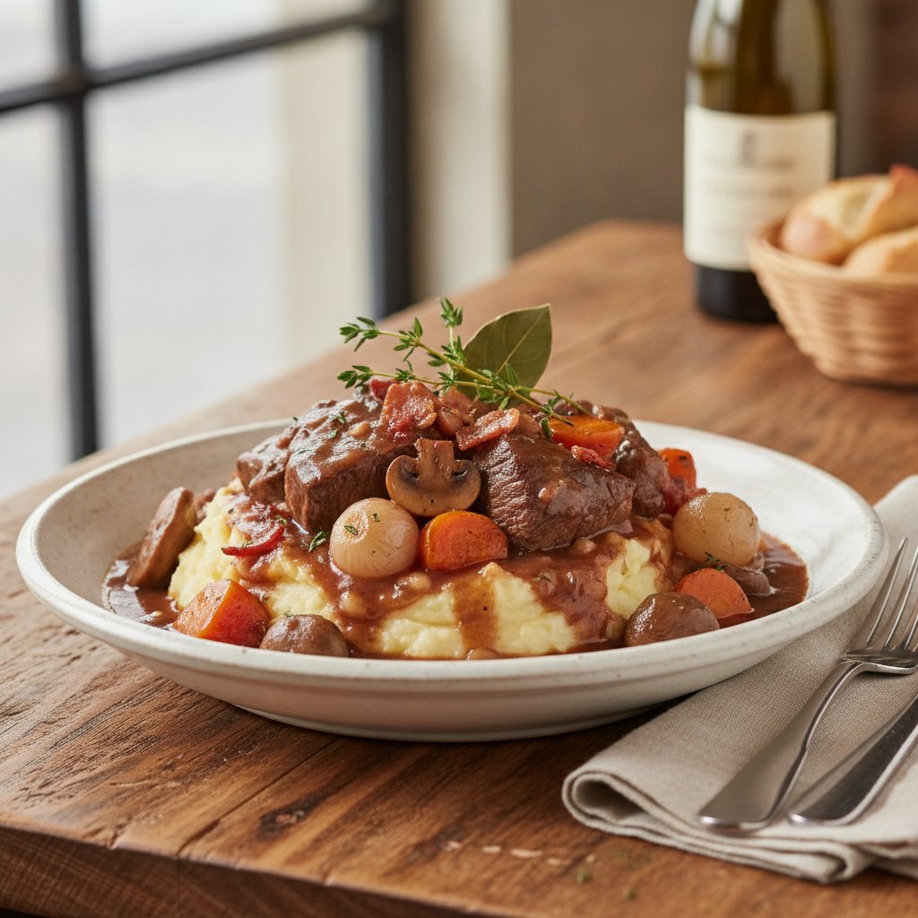 Beef Wine Stew (High-Protein)