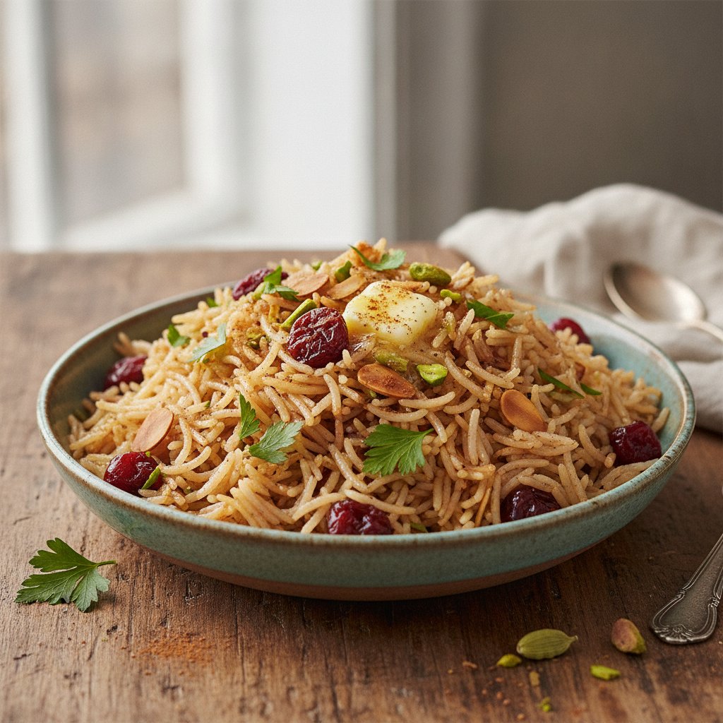 Rice with Sour Cherries