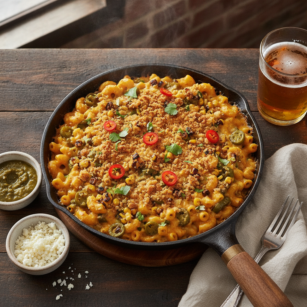 Green Chile Mac and Cheese
