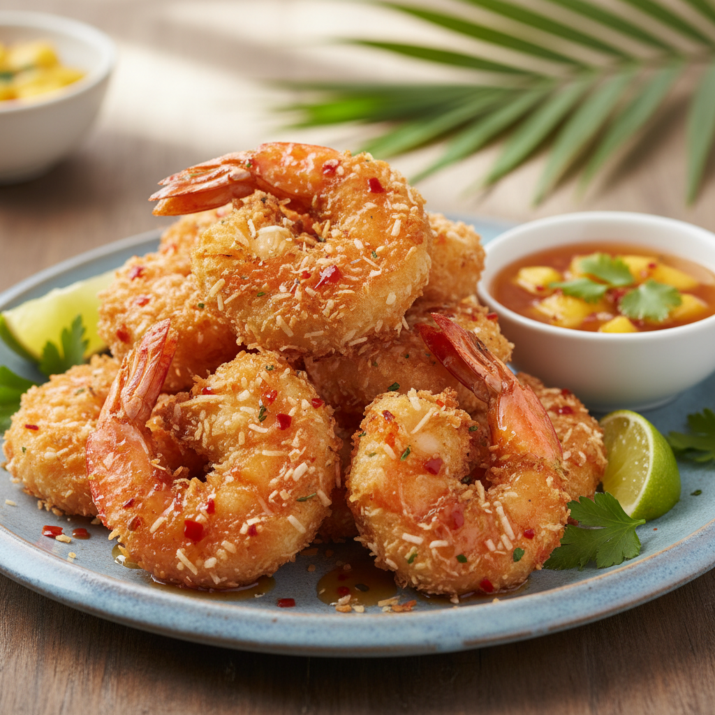 Hawaiian Coconut Shrimp
