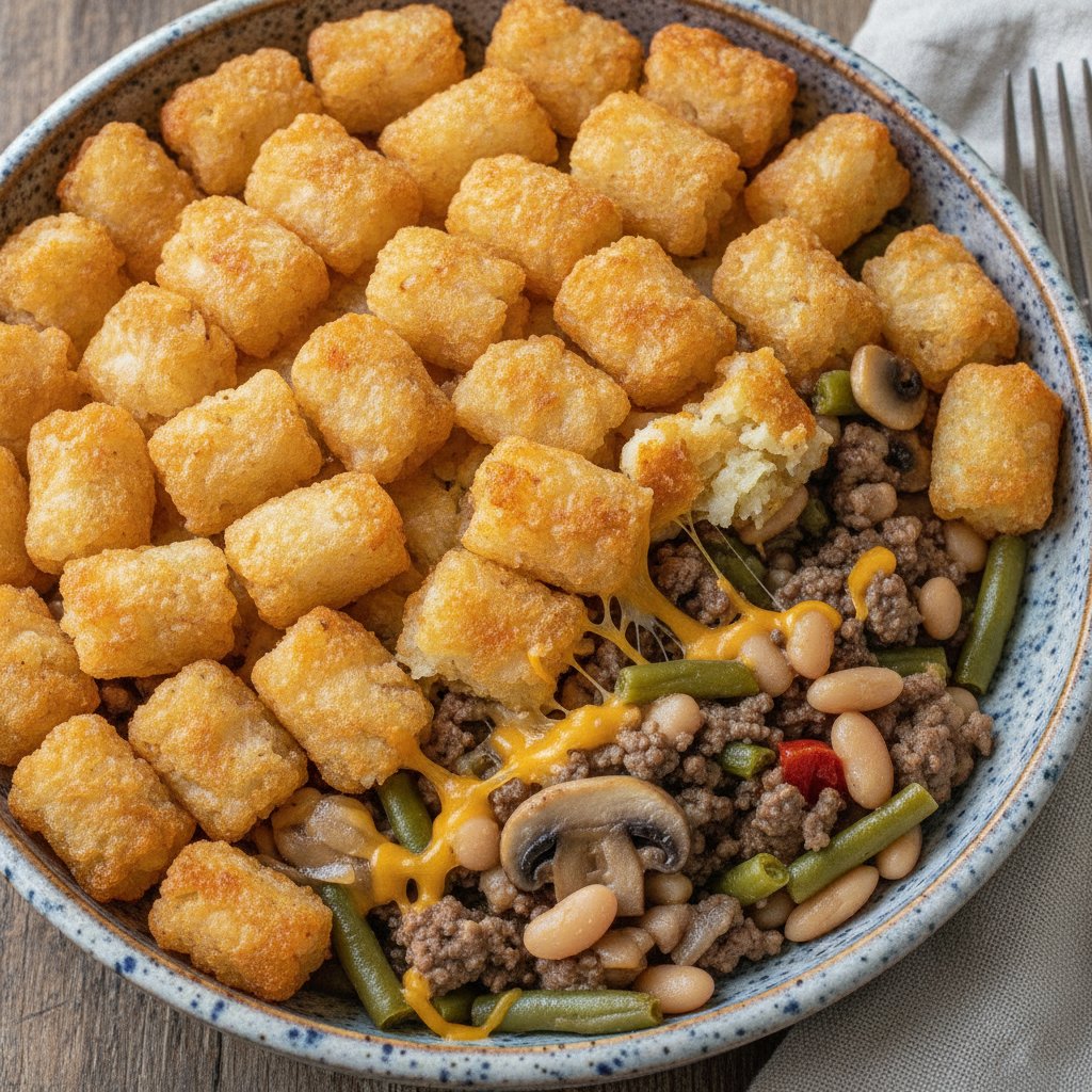 Tater Tot Hotdish (High-Protein)