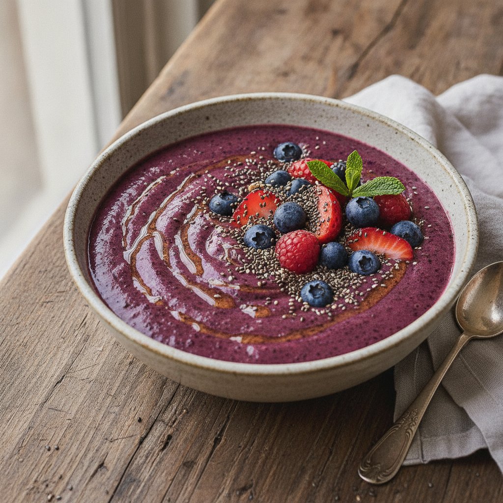 Chia Seed Berry Smoothie