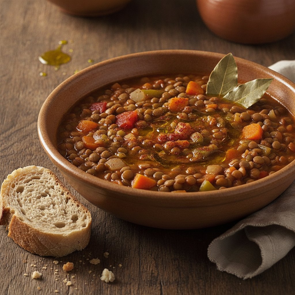 Spanish Lentil and Vegetable Stew