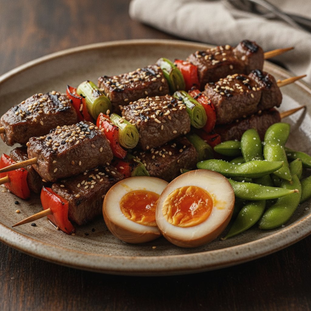 Grilled Beef Skewers (High-Protein)