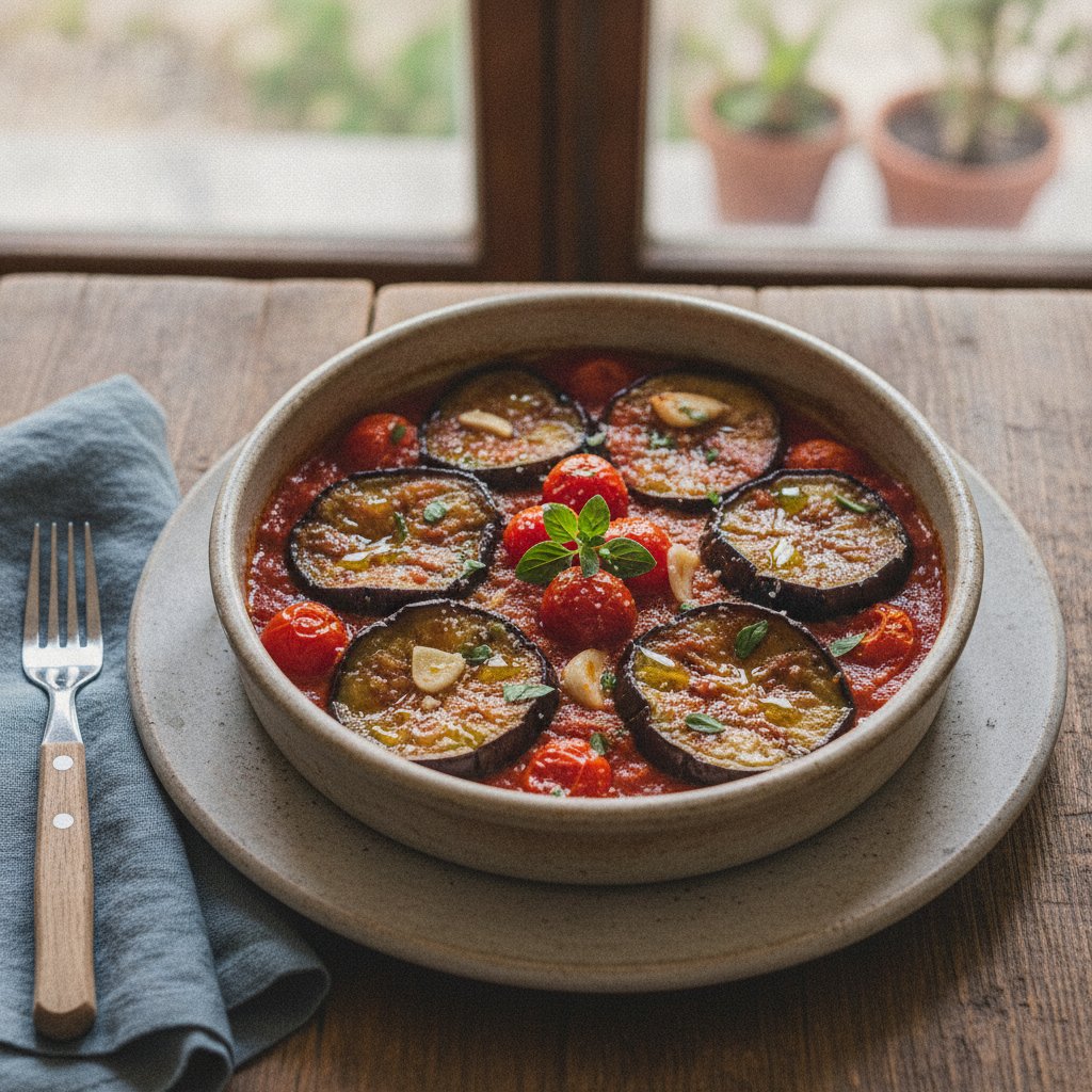 Eggplant in Tomato Sauce