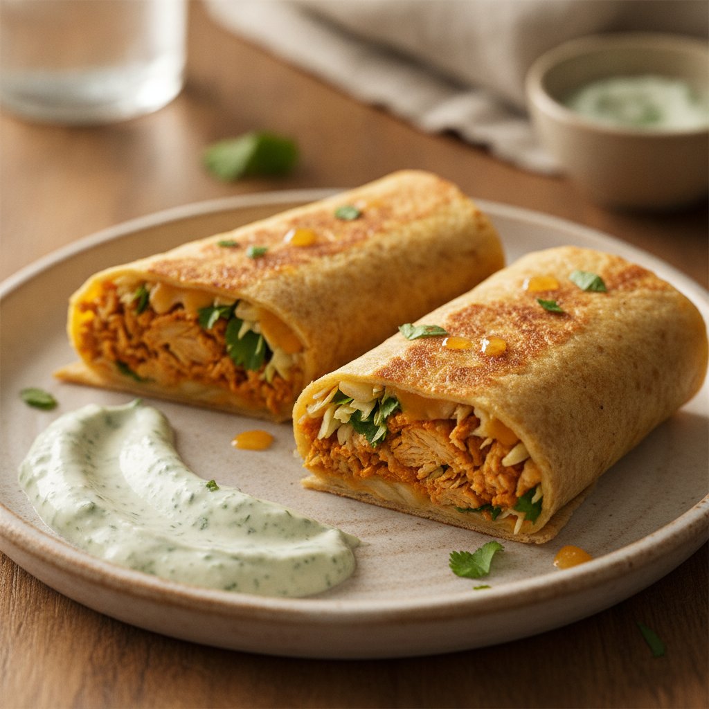 Spiced Chicken Roll (Keto)