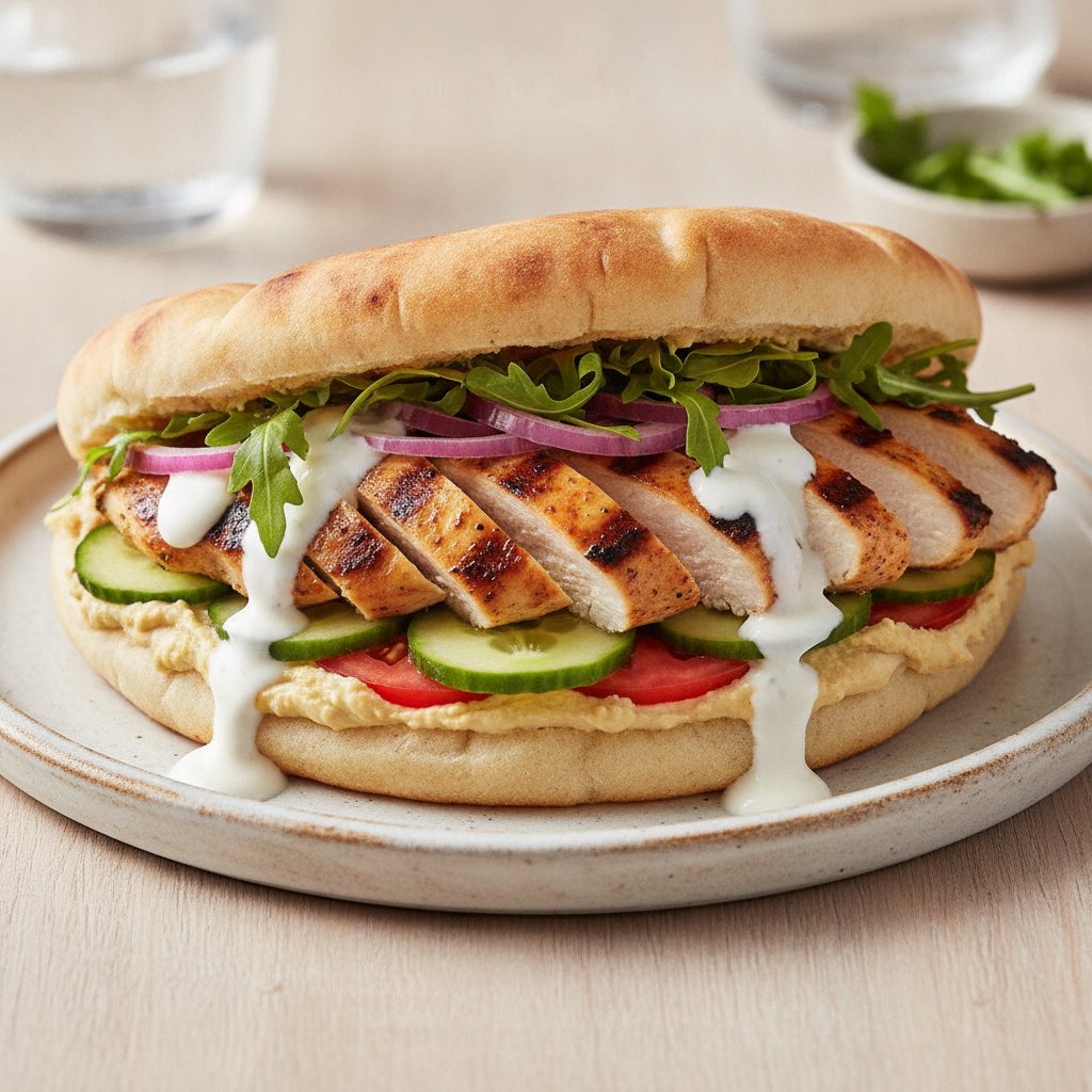 Grilled Chicken Sandwich (High-Protein)