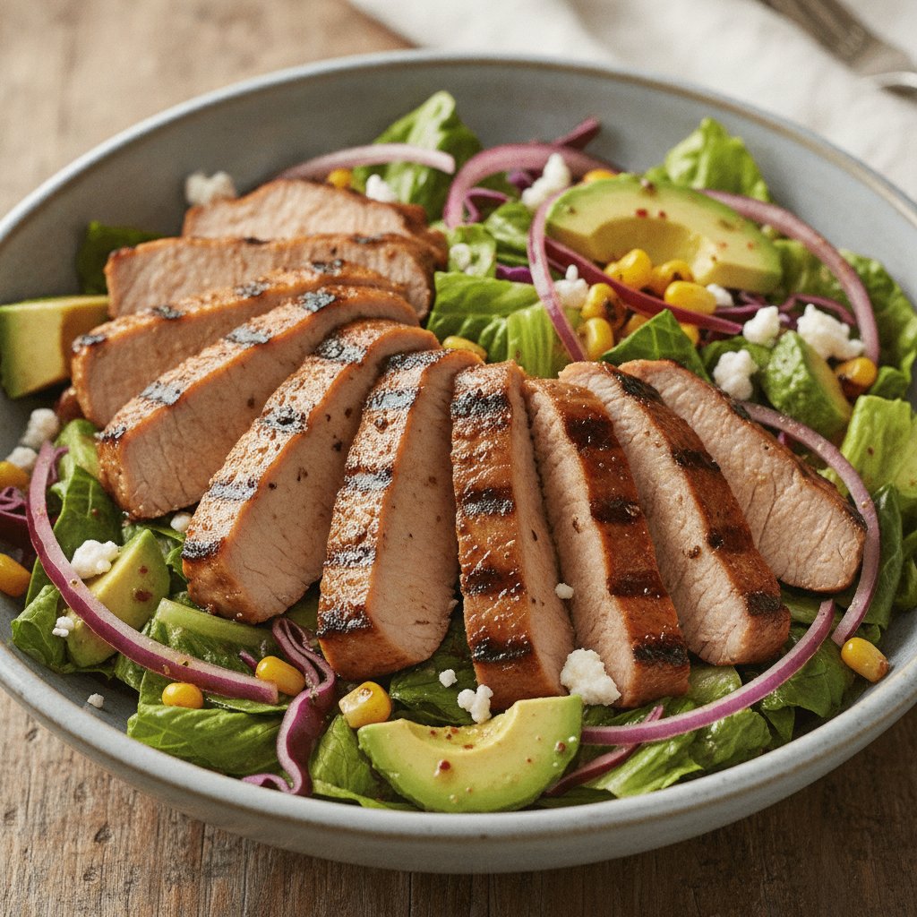 Grilled Pork Salad