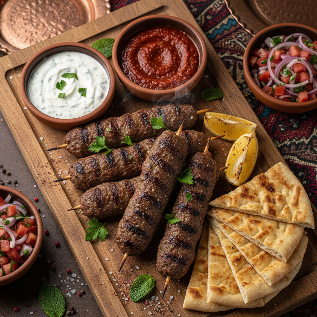 Spiced Grilled Lamb Meatballs — Lamb Kofta