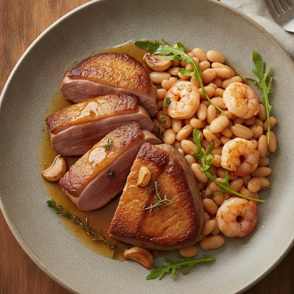 Grilled Duck Breast with Honey Glaze (High-Protein)