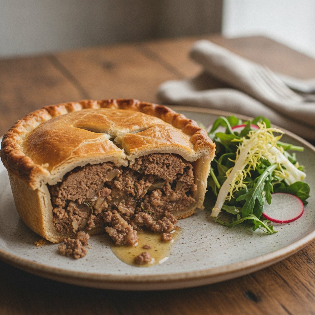 Chicken Liver and Pork Pie