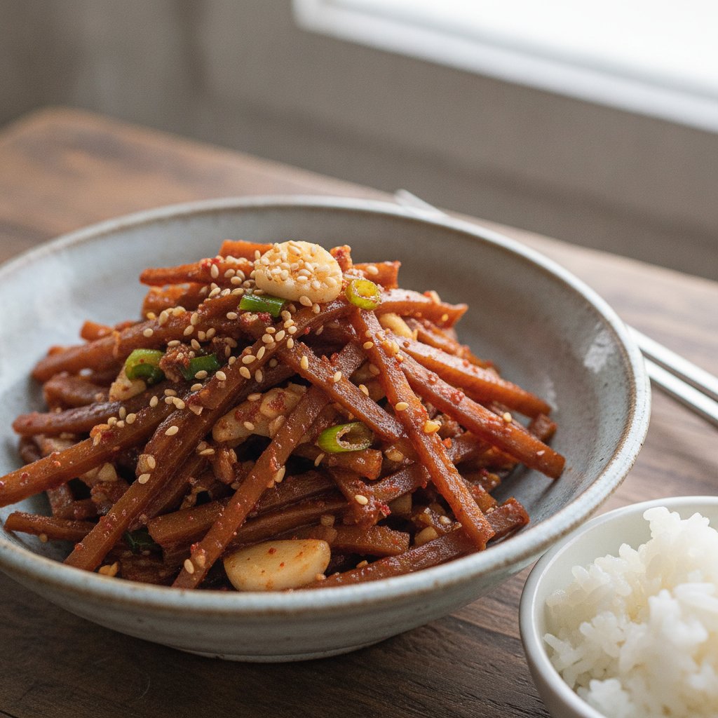 Stir-Fried Dried Radish Strips