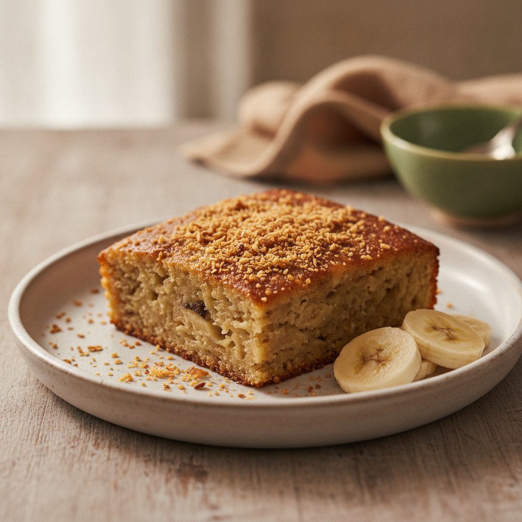 Sweet Banana Coconut Cake