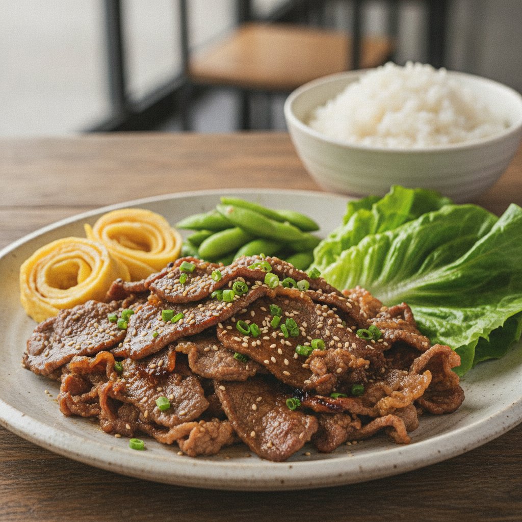 Korean Grilled Marinated Beef (High-Protein)
