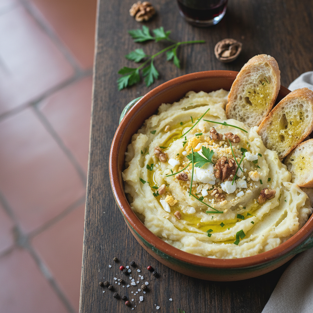 Creamy Salt Cod and Potato Mash — Atascaburras Cod and Potato