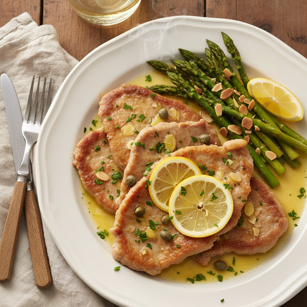Scaloppine di Vitello al Limone