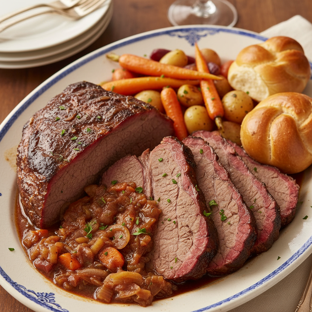 New York Jewish Braised Brisket