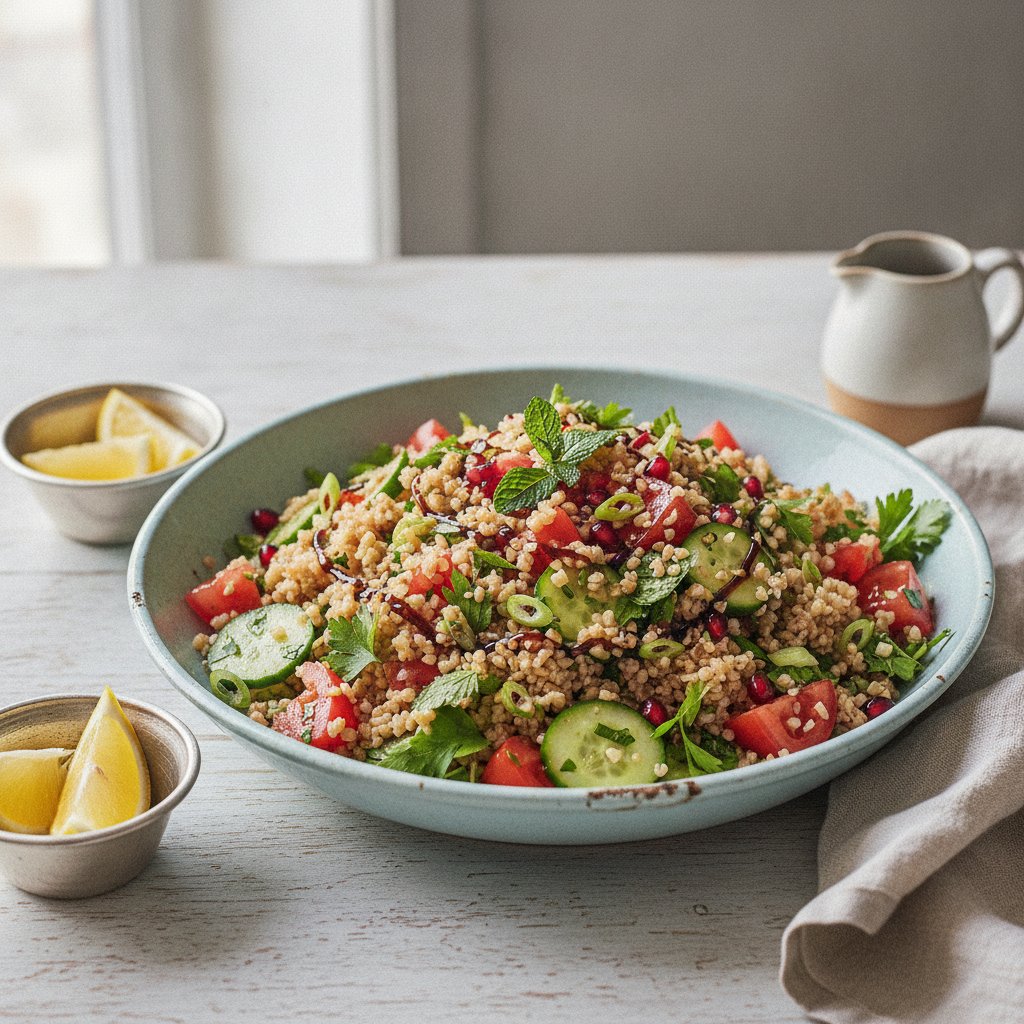 Cracked Wheat and Tomato Salad
