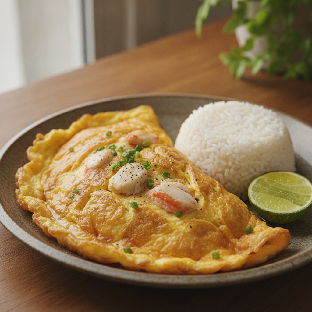 Crab-Flavored Omelette